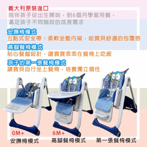 【Chicco】Polly 2 Start多功能成長高腳餐椅(潛水鯊魚)-出租餐椅 (3)-38W7S.jpg